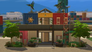 ansehen Container mit Aussicht